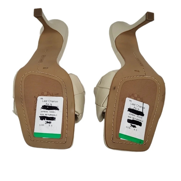 Vince Camuto Brelanie Ivory Leather Heels - Picture 7 of 7